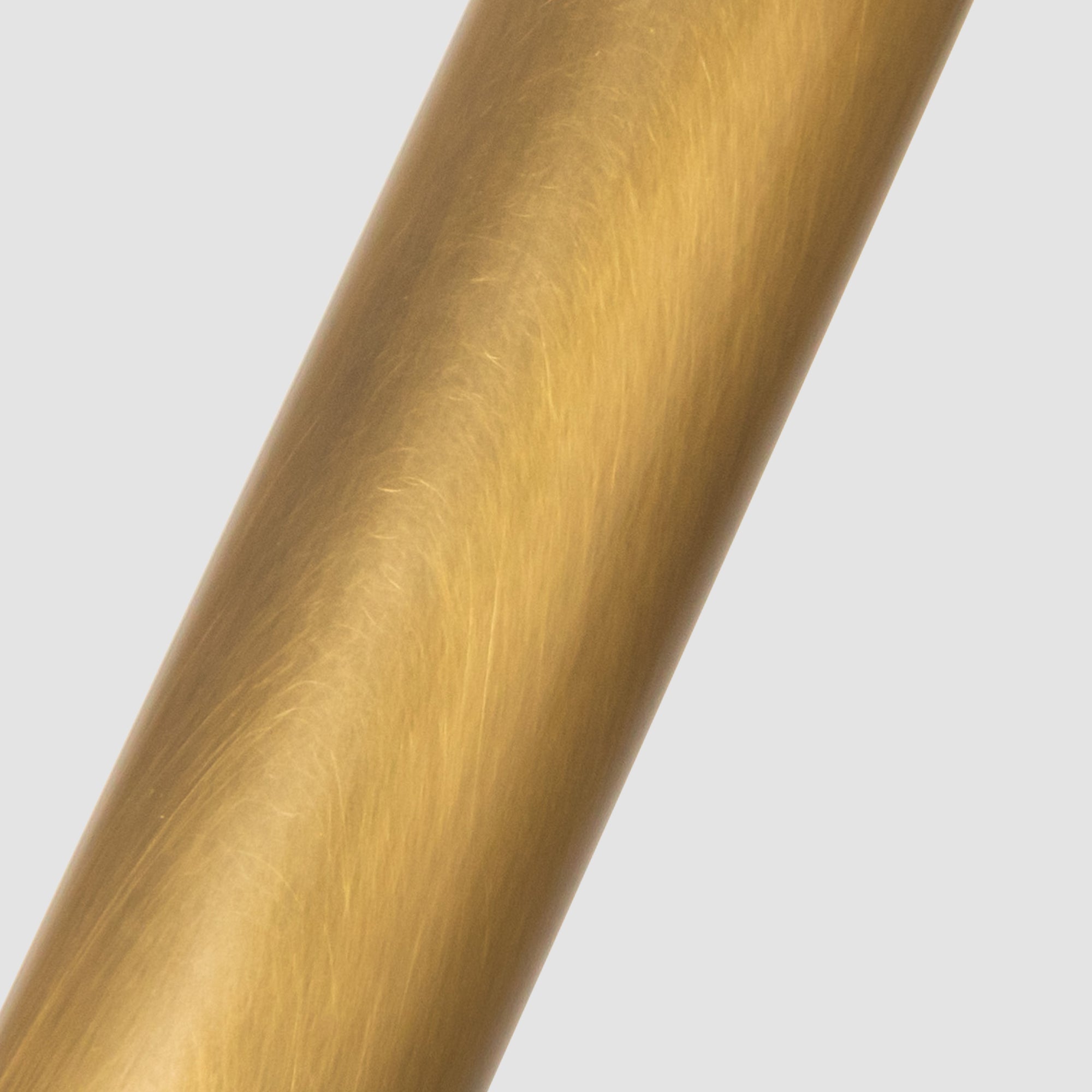 Mason 4-in Vintage Brass LED Linear Pendant