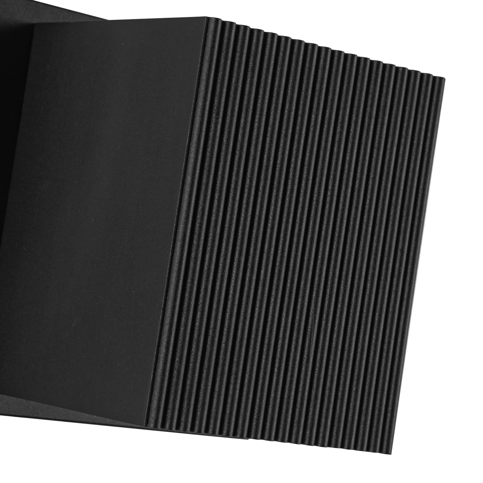 Mavis 4-in Black LED Exterior Wall Sconce