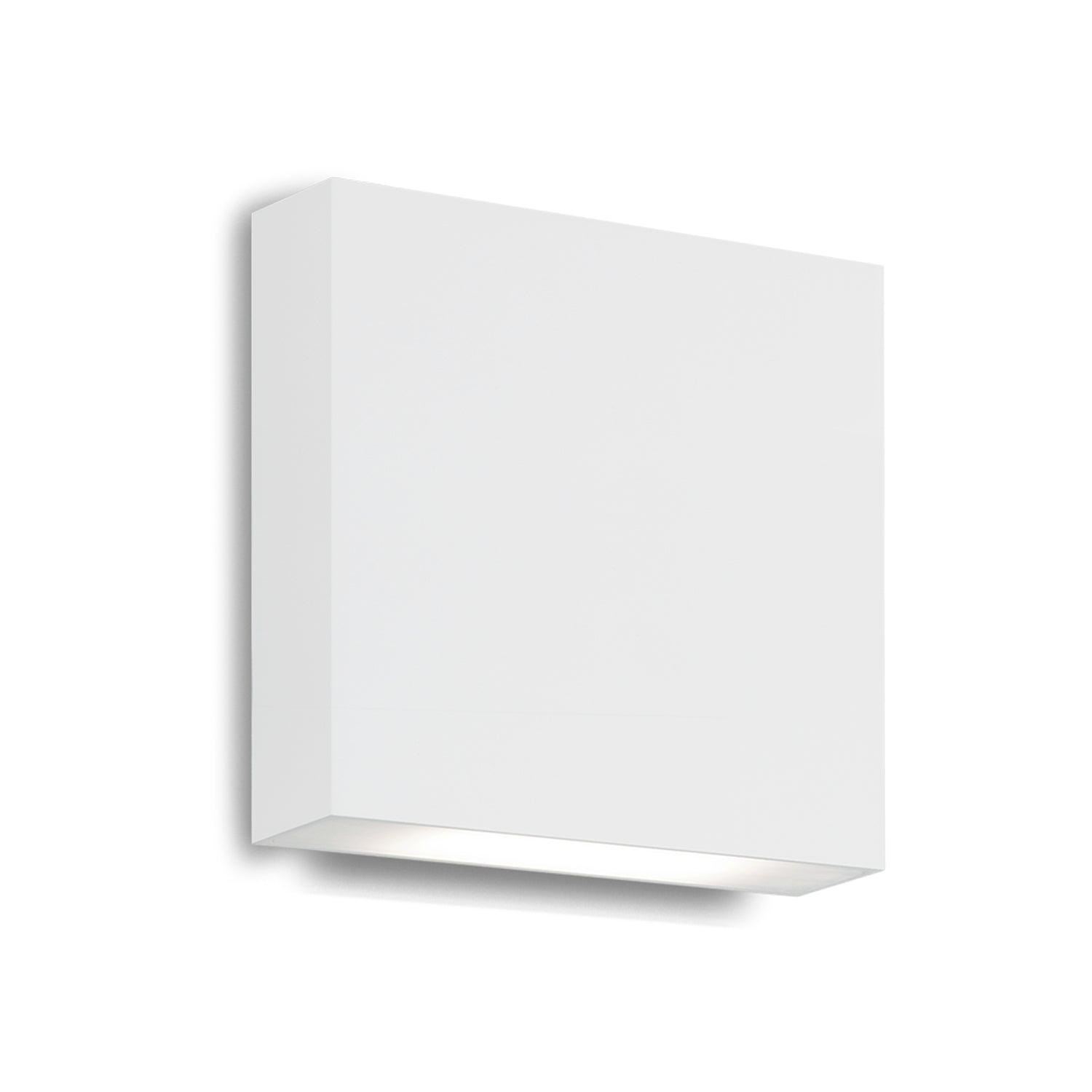 Mica 6-in White LED All terior Wall
