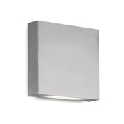 Kuzco Lighting AT67006 Brushed Nickel All-terior Wall Light Fixture, UL Damp Rated, LED