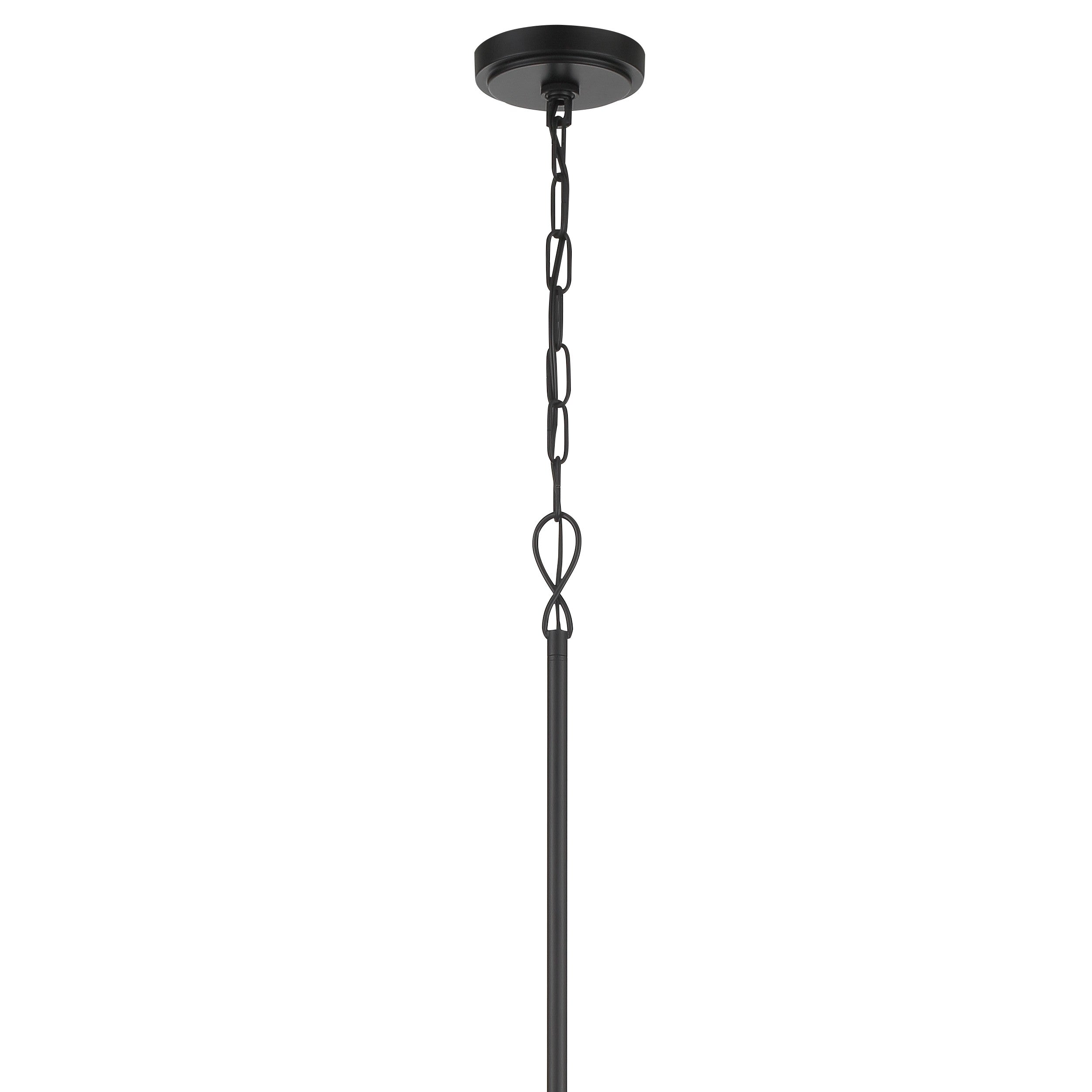 Crystorama Mila MIL-8015-BK – 48 Inch – 15 Light – Chandelier – Black – Dry Rated