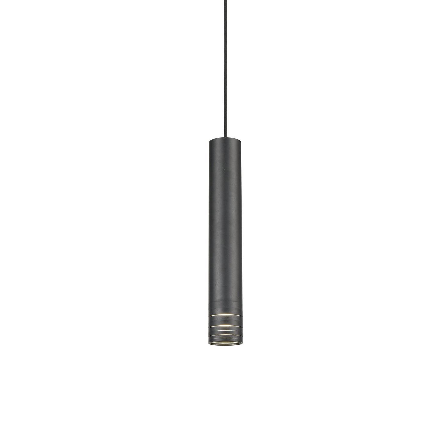 Milca 15-in Black 1 Light Pendant
