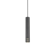 Milca 15-in Black 1 Light Pendant