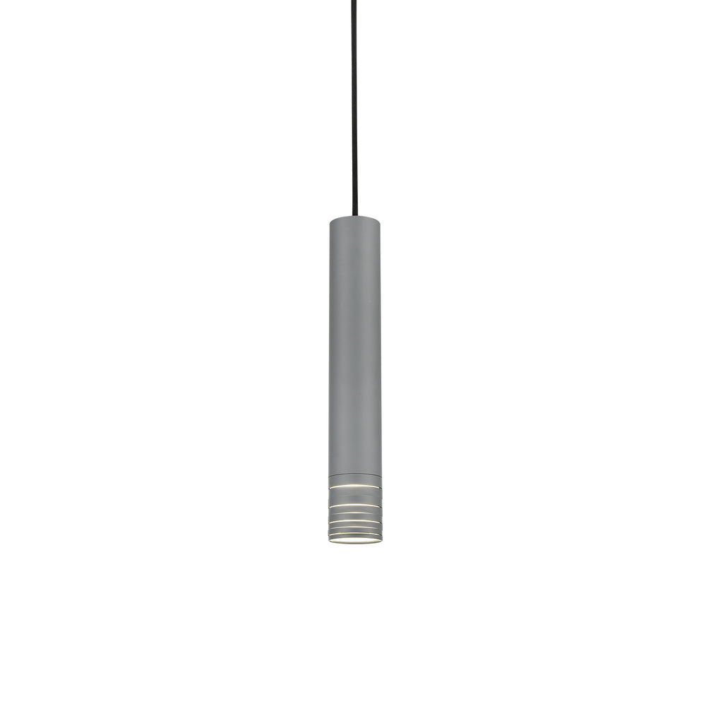 Kuzco Lighting 494502L-GY Pendant, 15-in, Gray, UL Damp Rated