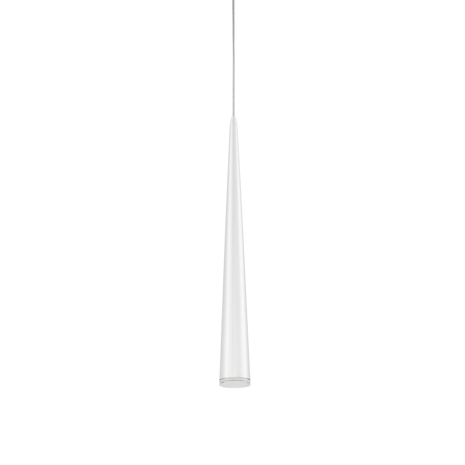 Mina 24-in White LED Pendant