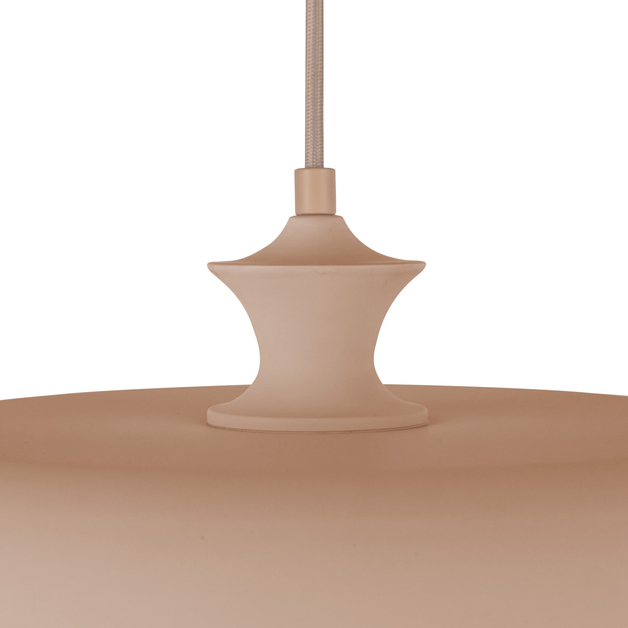 Minori 15-in Peach Socket Pendant