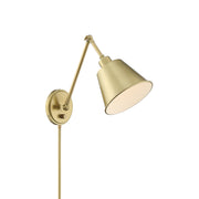 Crystorama Mitchell MIT-A8020-AG – 7.25 Inch – 1 Light – Sconce – Aged Brass – Damp Rated