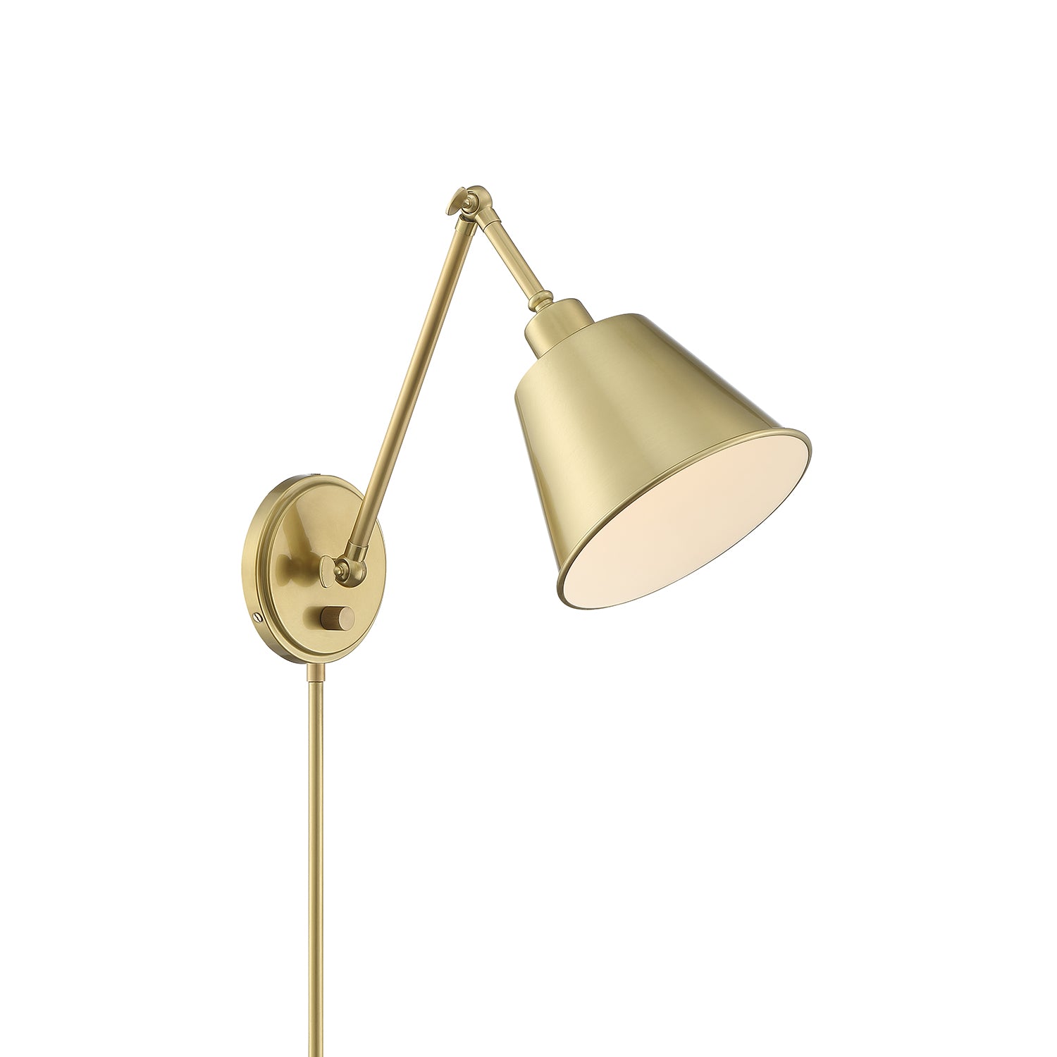 Crystorama Mitchell MIT-A8020-AG – 7.25 Inch – 1 Light – Sconce – Aged Brass – Damp Rated
