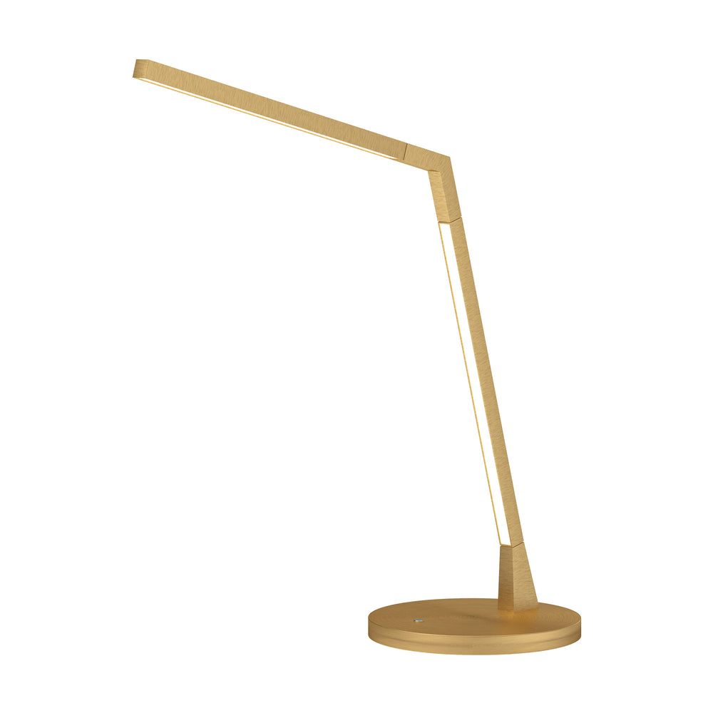 Kuzco Miter TL25517-BG Table Lamp, LED, Brushed Gold