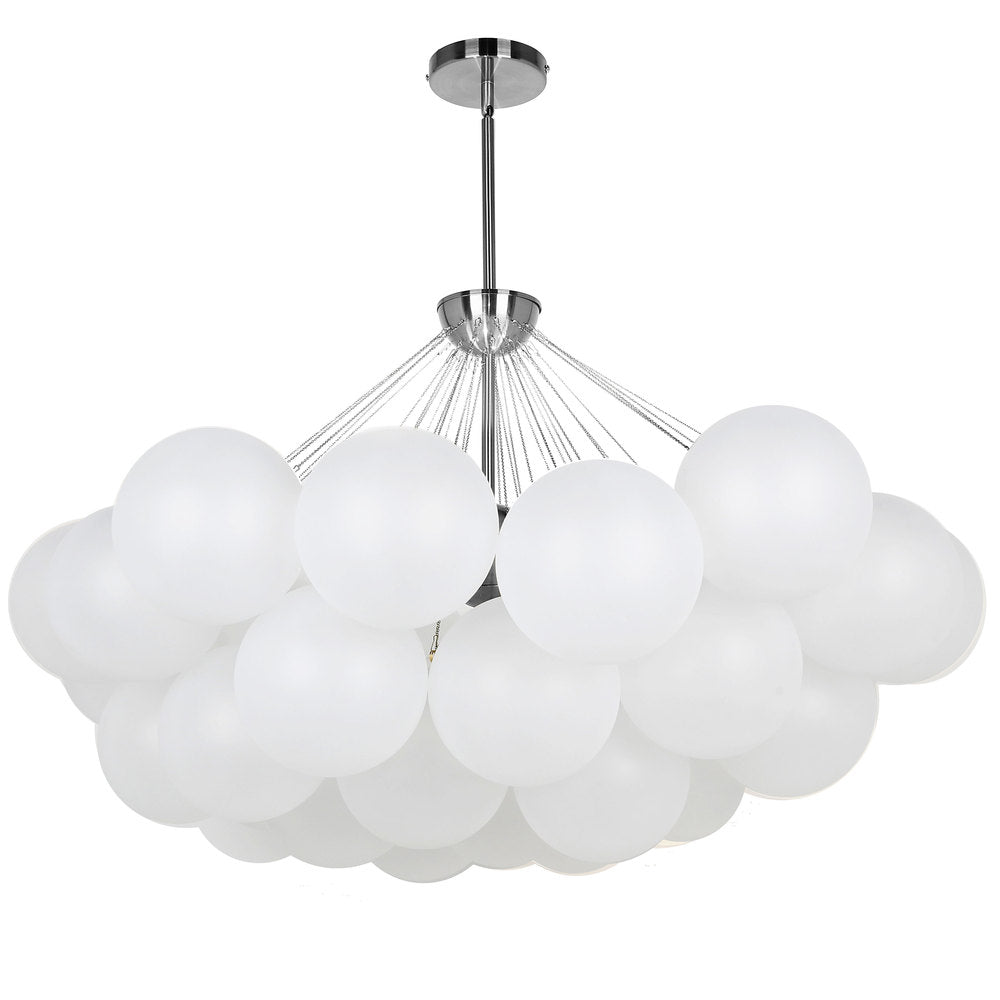 Dainolite MILES MLS-358C-PC-FR Chandelier Contemporary - Polished Chrome