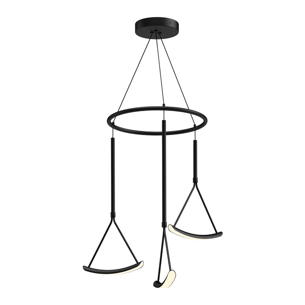 Kuzco Lighting Inc. MOBIL CH81527-BK Chandelier - Black