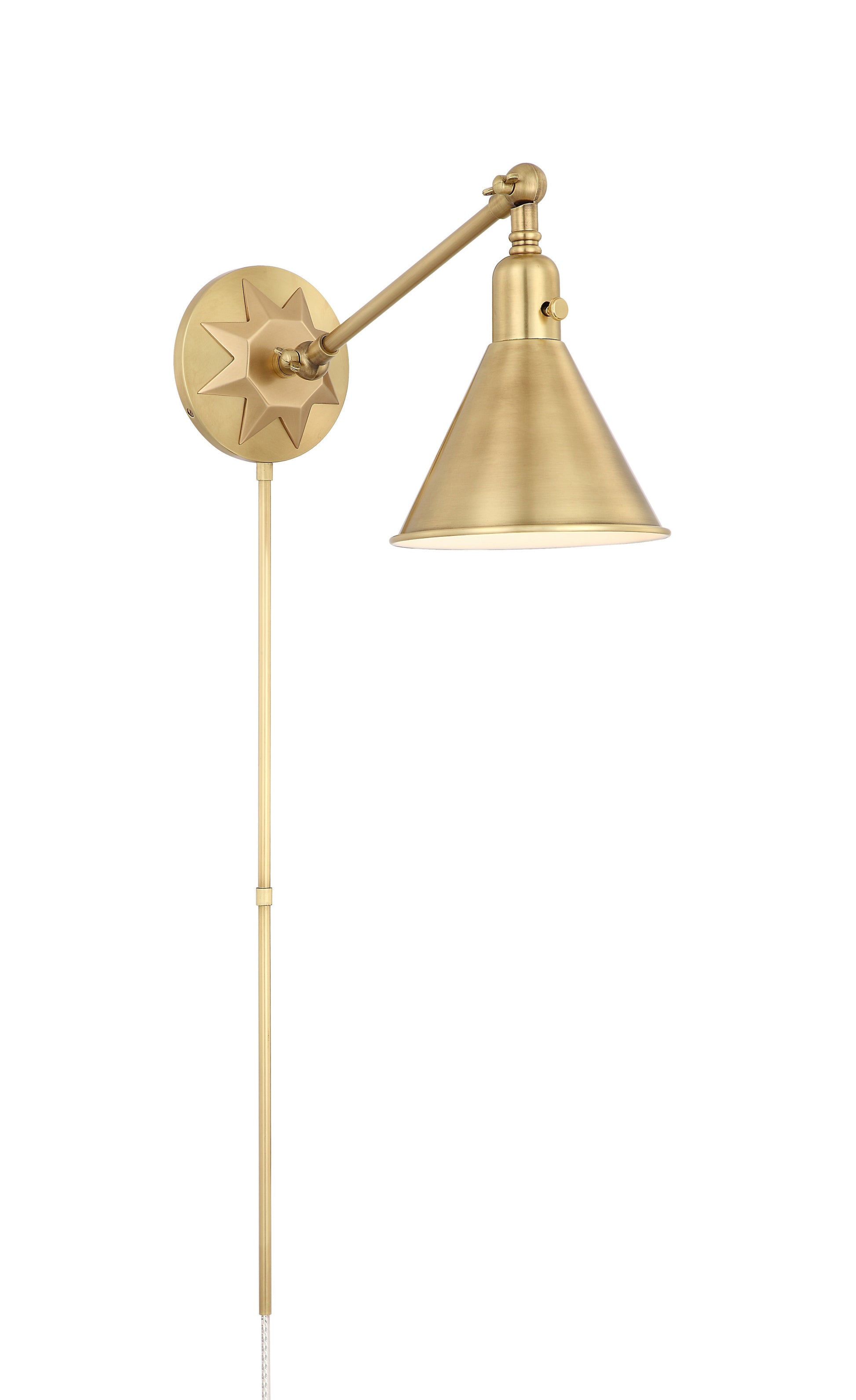 Crystorama Morgan MOR-8800-AG – 7 Inch – 1 Light – Sconce – Aged Brass – Dry Rated