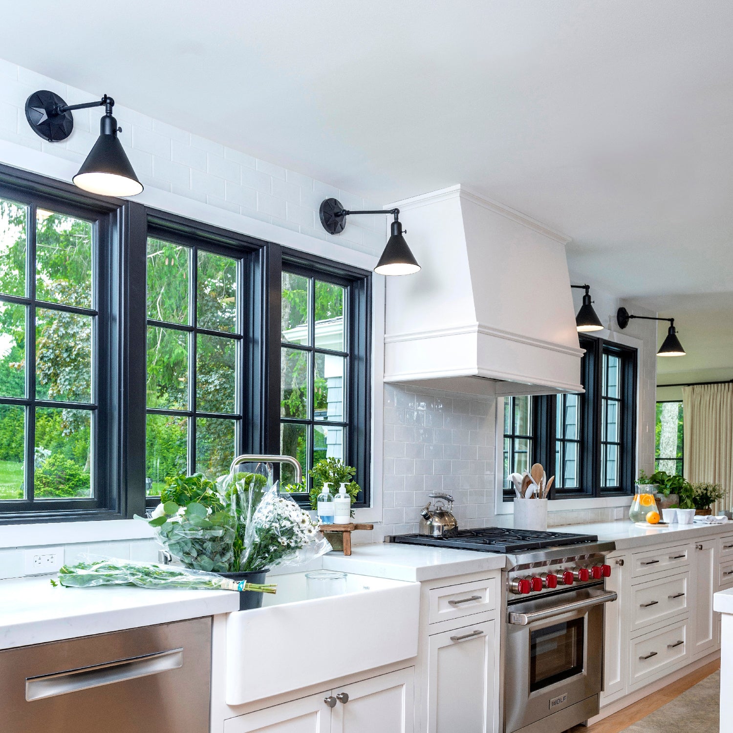 Crystorama Morgan MOR-8800-MK – 7 Inch – 1 Light – Sconce – Matte Black – Dry Rated