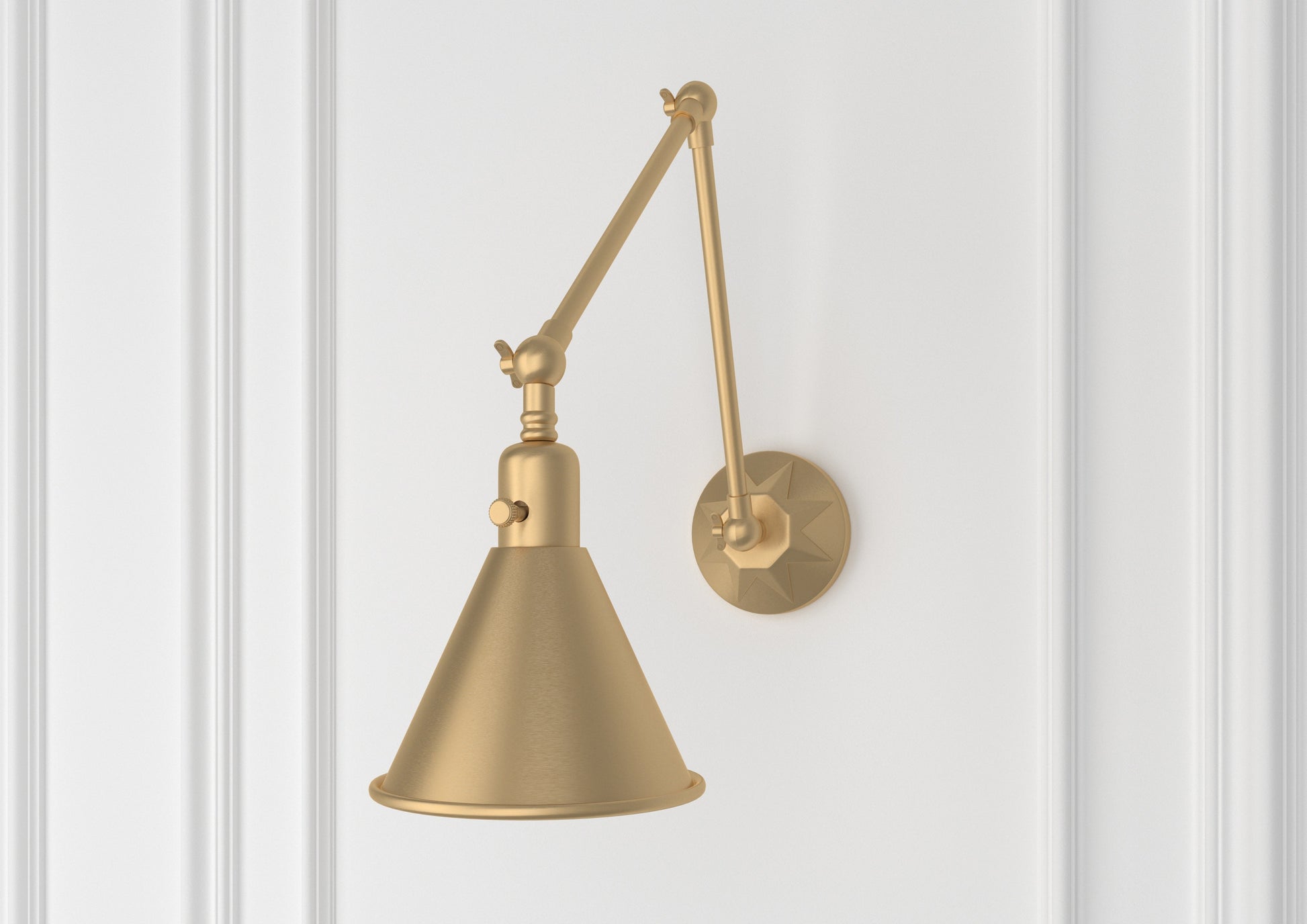 Crystorama Morgan MOR-8801-AG – 7 Inch – 1 Light – Sconce – Aged Brass – Dry Rated