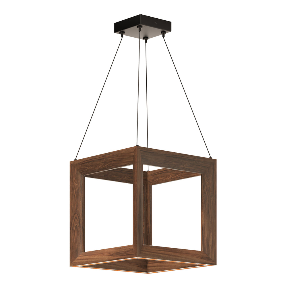 Kuzco Morina PD32901-WT Pendant, Dimmable LED, Walnut
