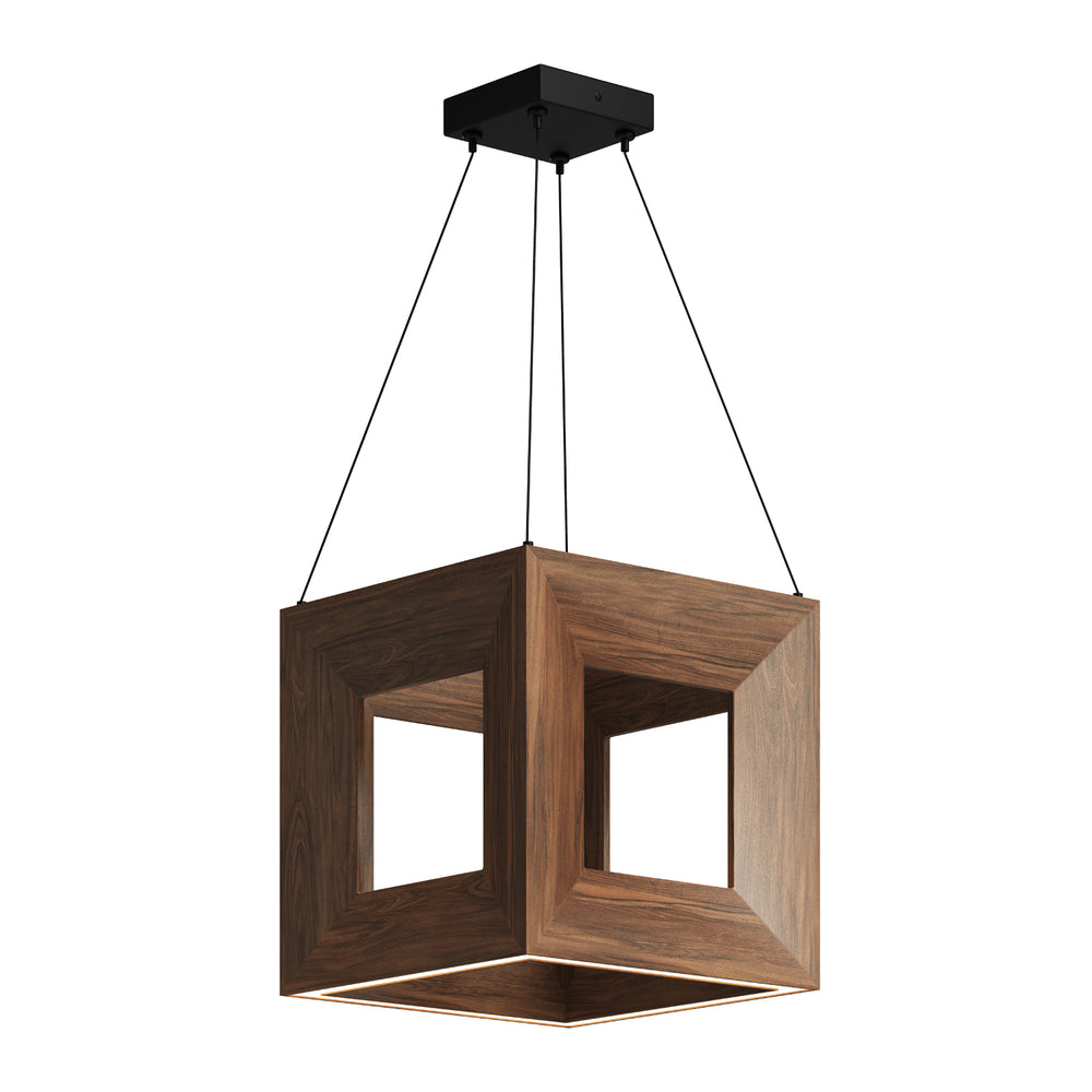 Kuzco Morina 12-in Walnut LED Pendant, PD32912-WT, Pendant, Walnut