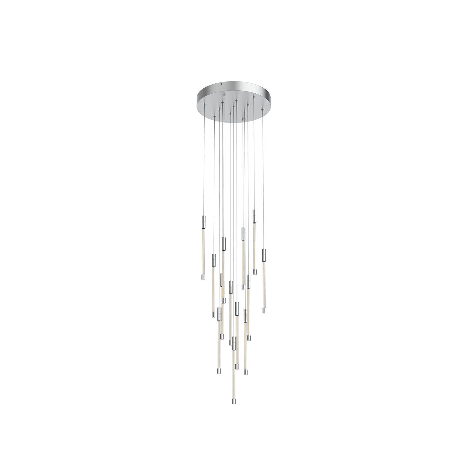 Motif 13-in Chrome LED Multi Pendant