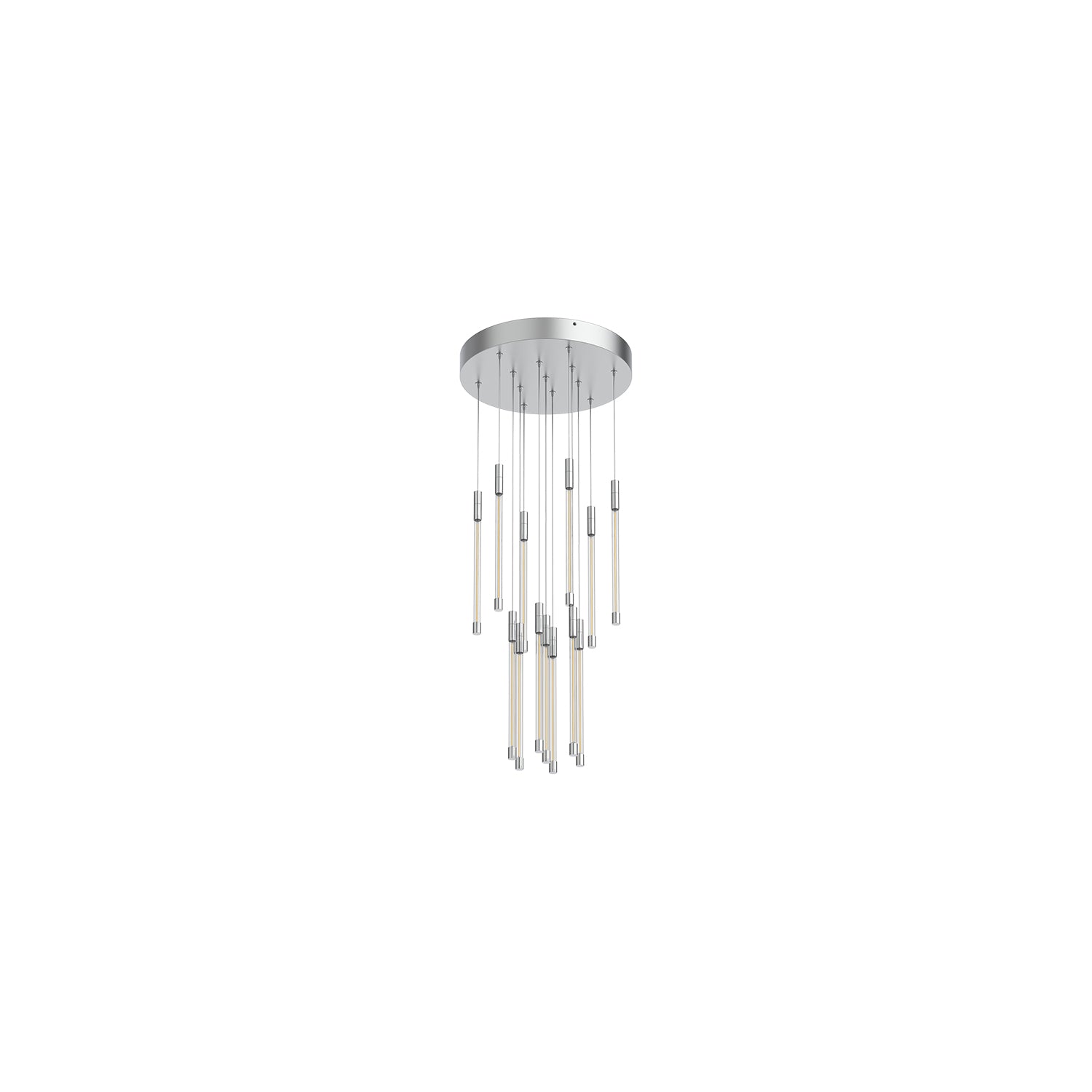 Motif 13-in Chrome LED Multi Pendant