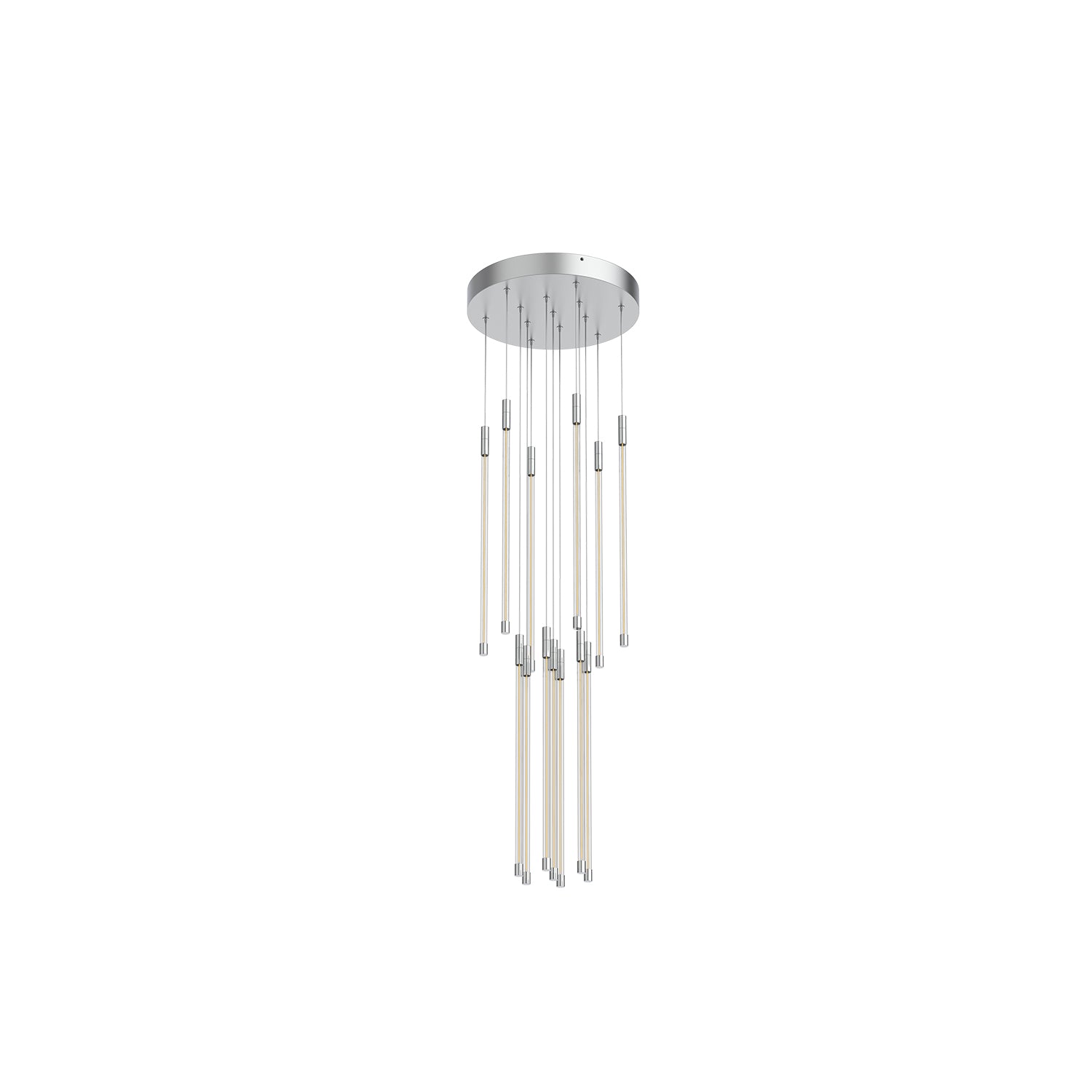 Motif 21-in Chrome LED Multi Pendant