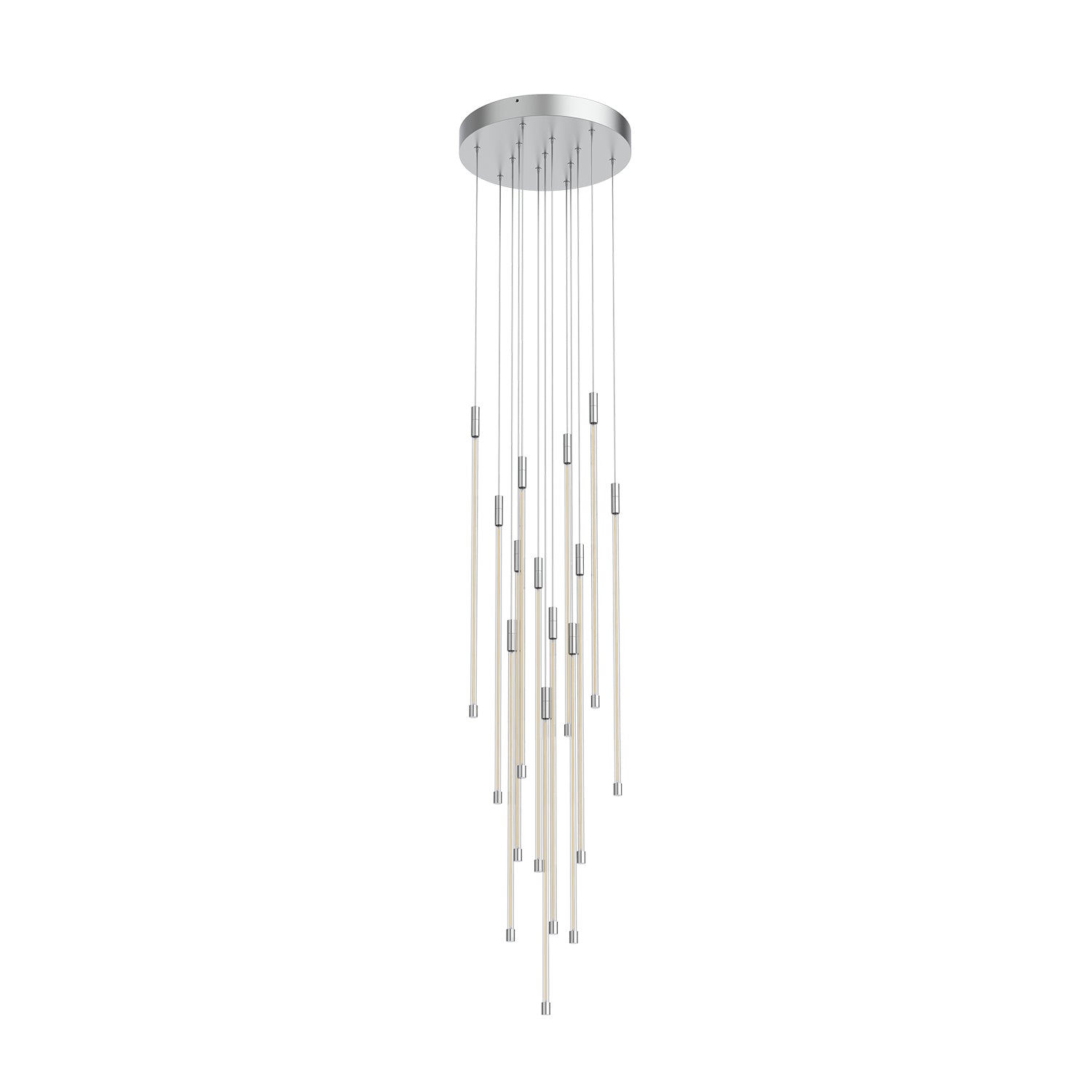 Motif 27-in Chrome LED Multi Pendant