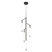 Motif 38-in Black LED Pendant