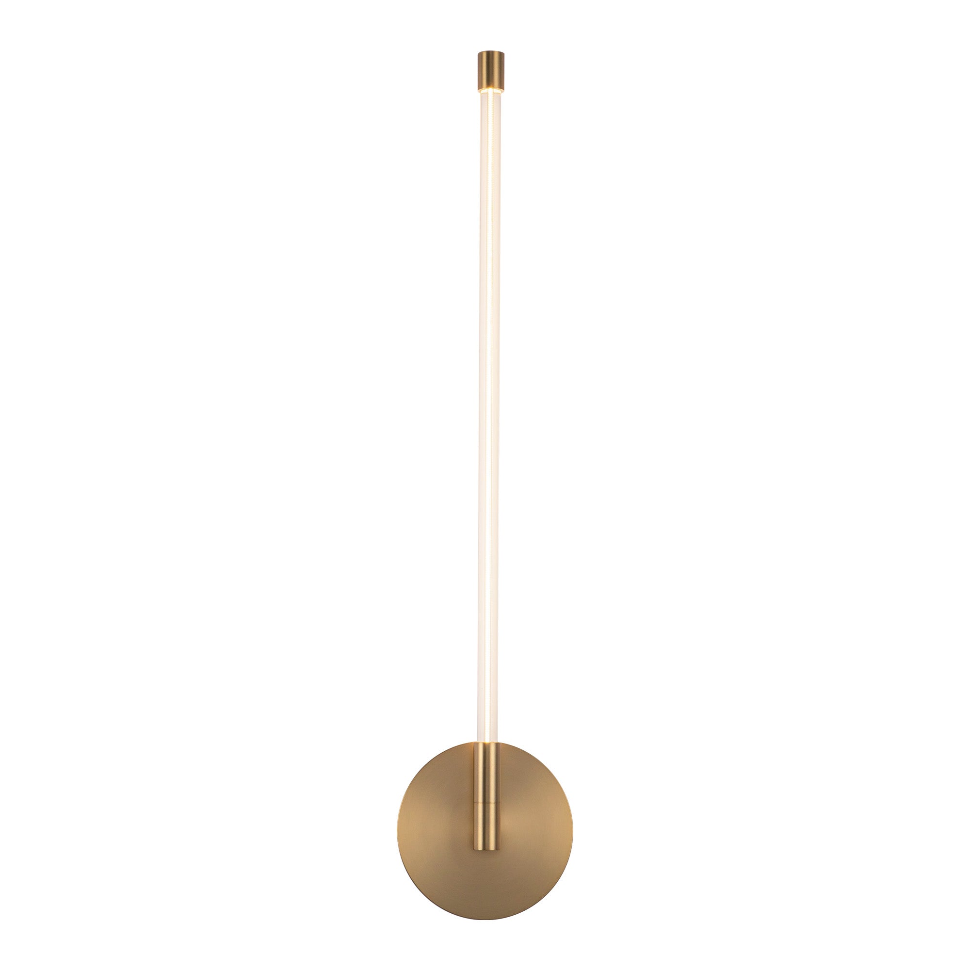 Motif 22-in Brushed Gold LED Wall Sconce