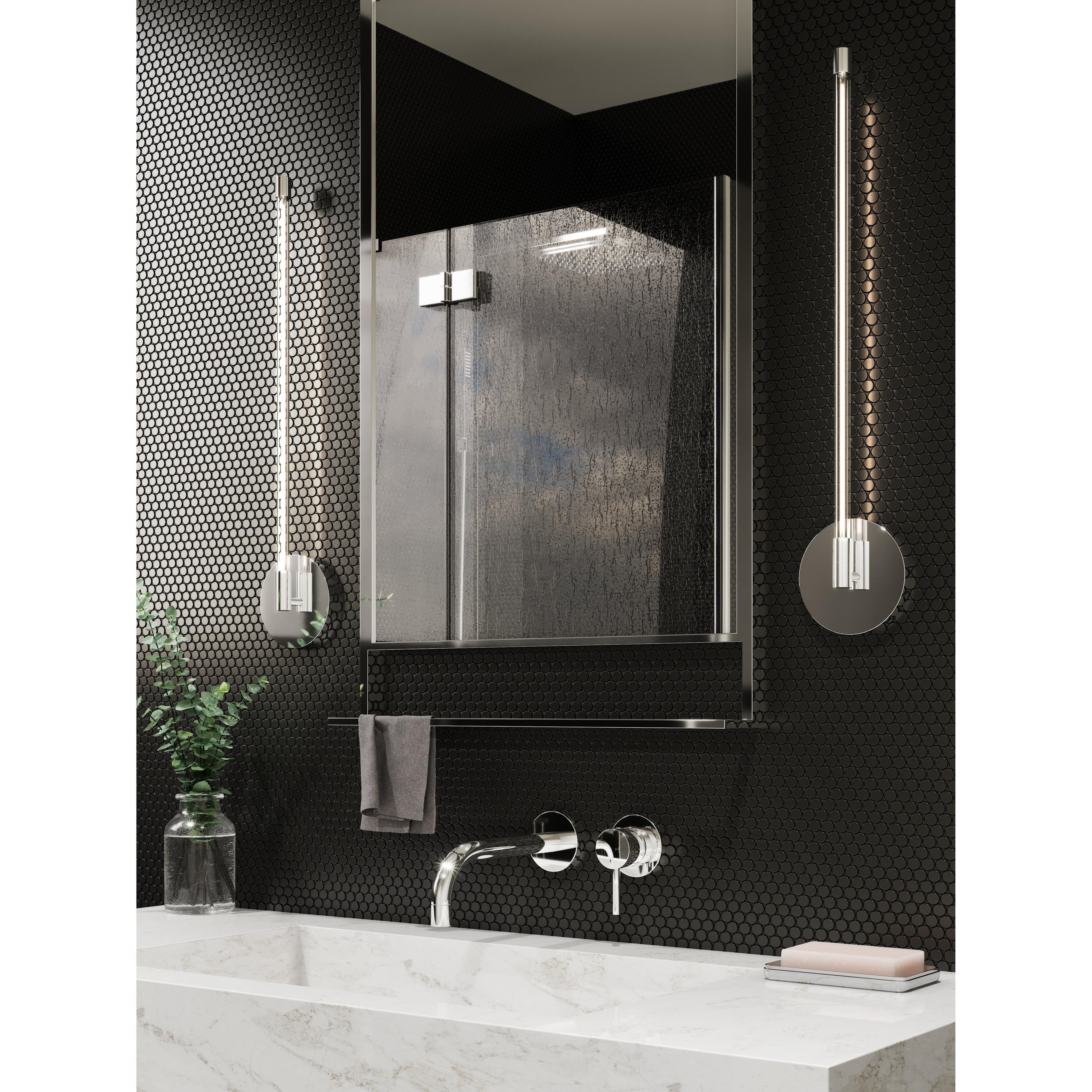 Motif 22-in Chrome LED Wall Sconce