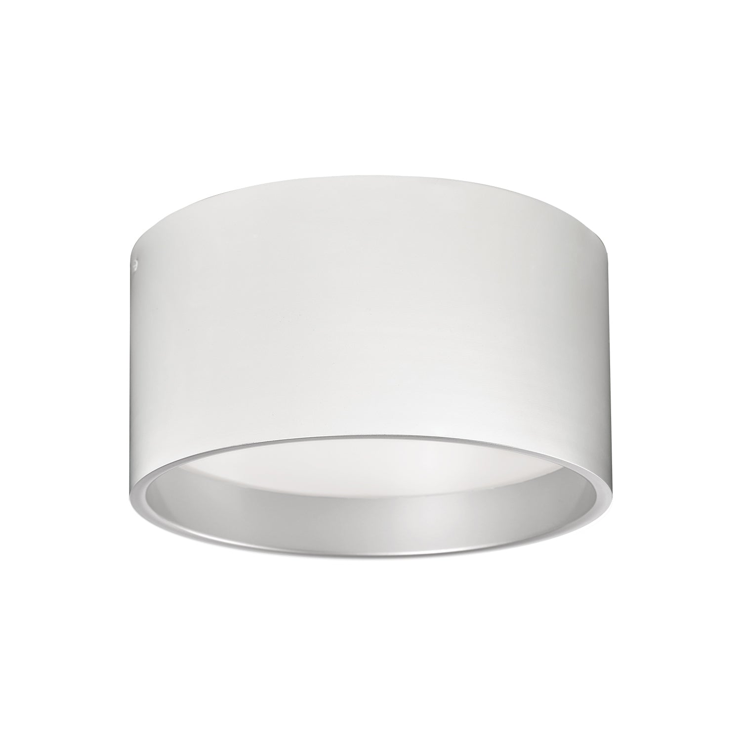 Mousinni 14-in White LED Flush Mount