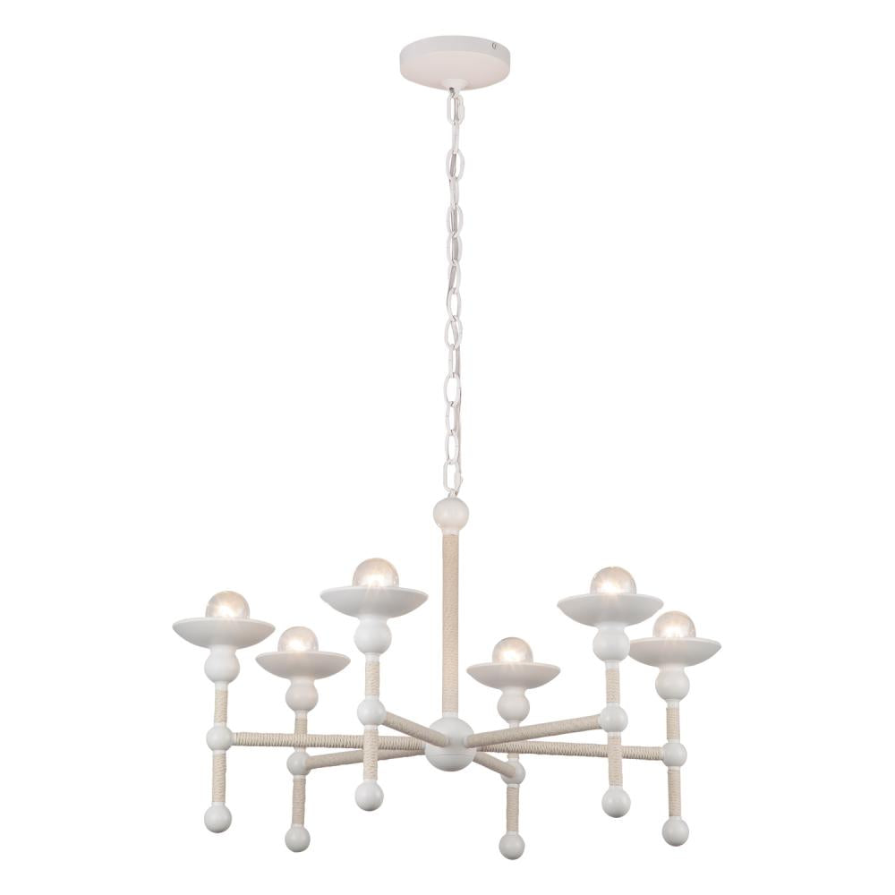 Alora Lighting NADINE CH343625MWCN Chandelier - Matte White