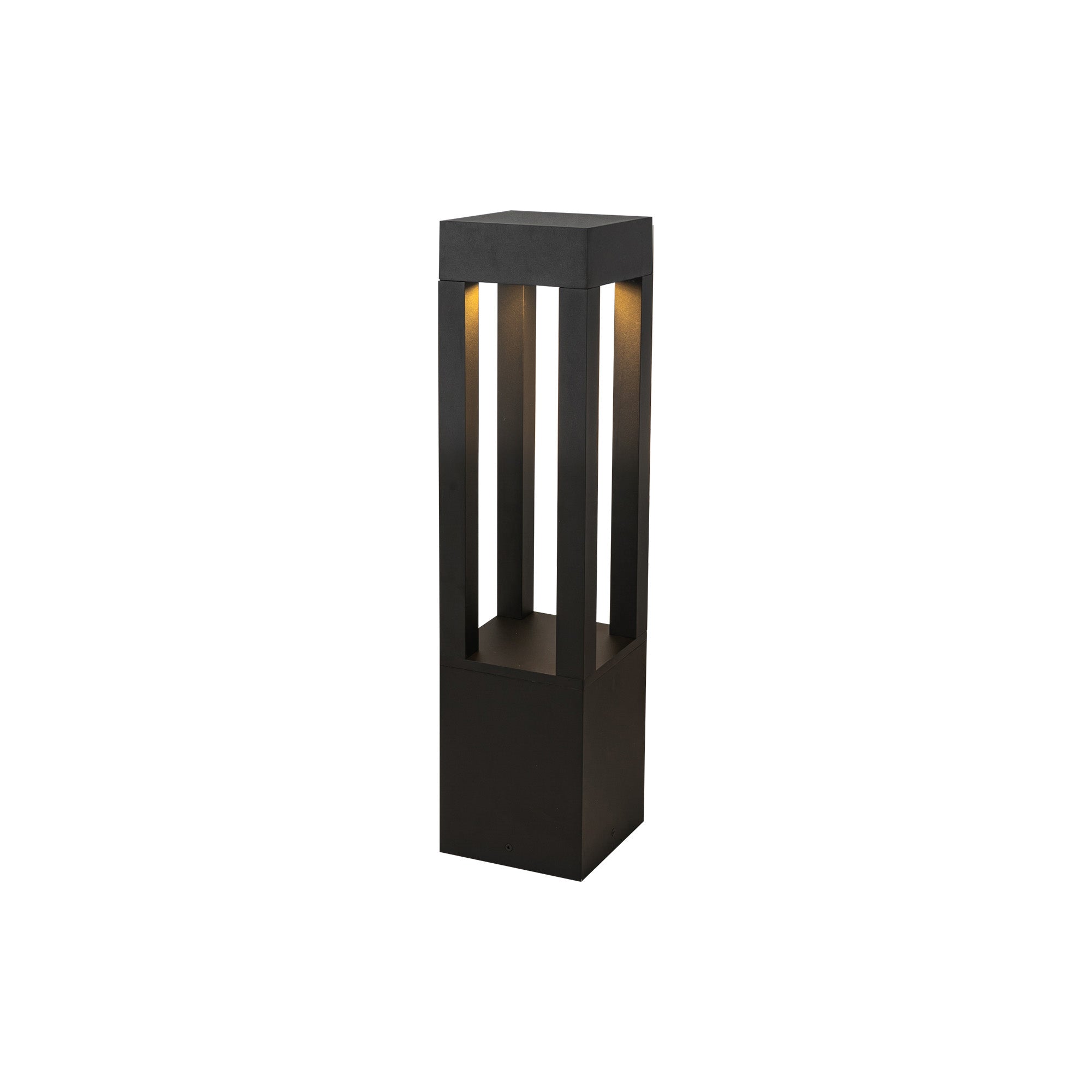 Napa 24-in Black LED Exterior Bollard