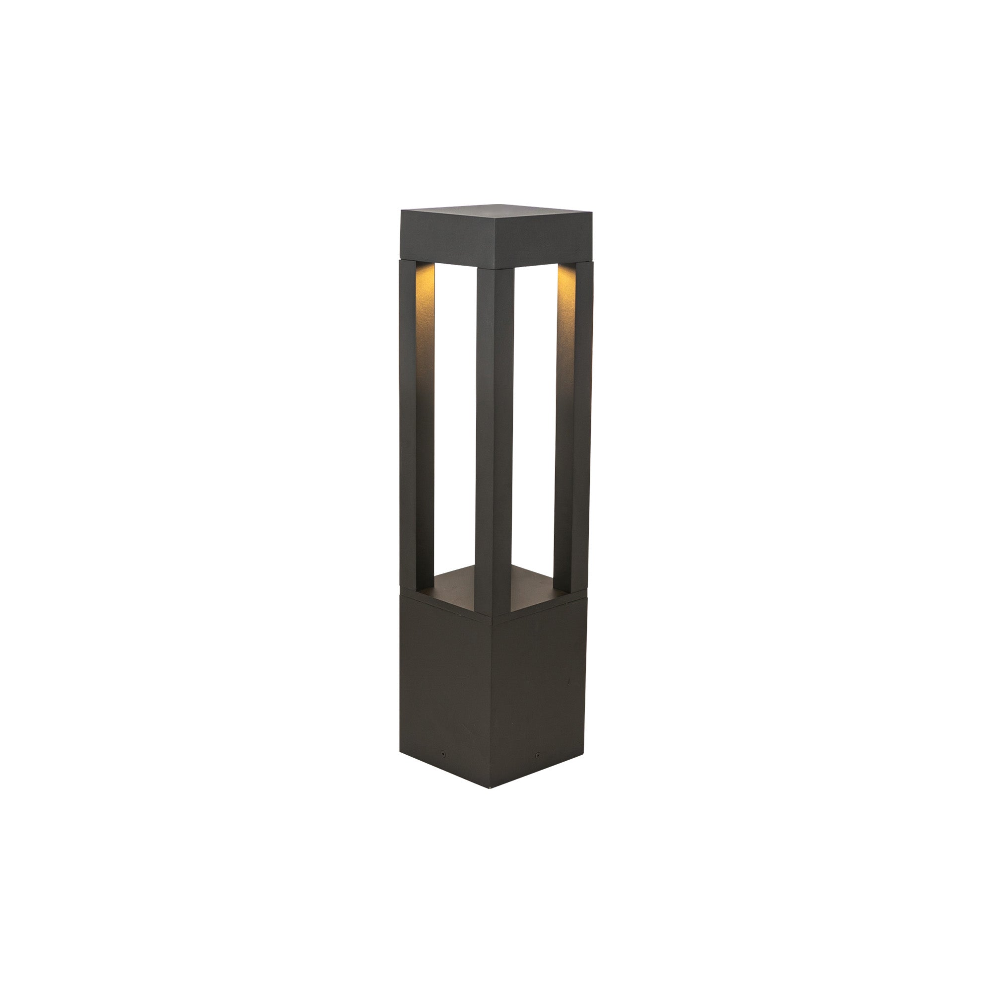 Napa 24-in Black LED Exterior Bollard