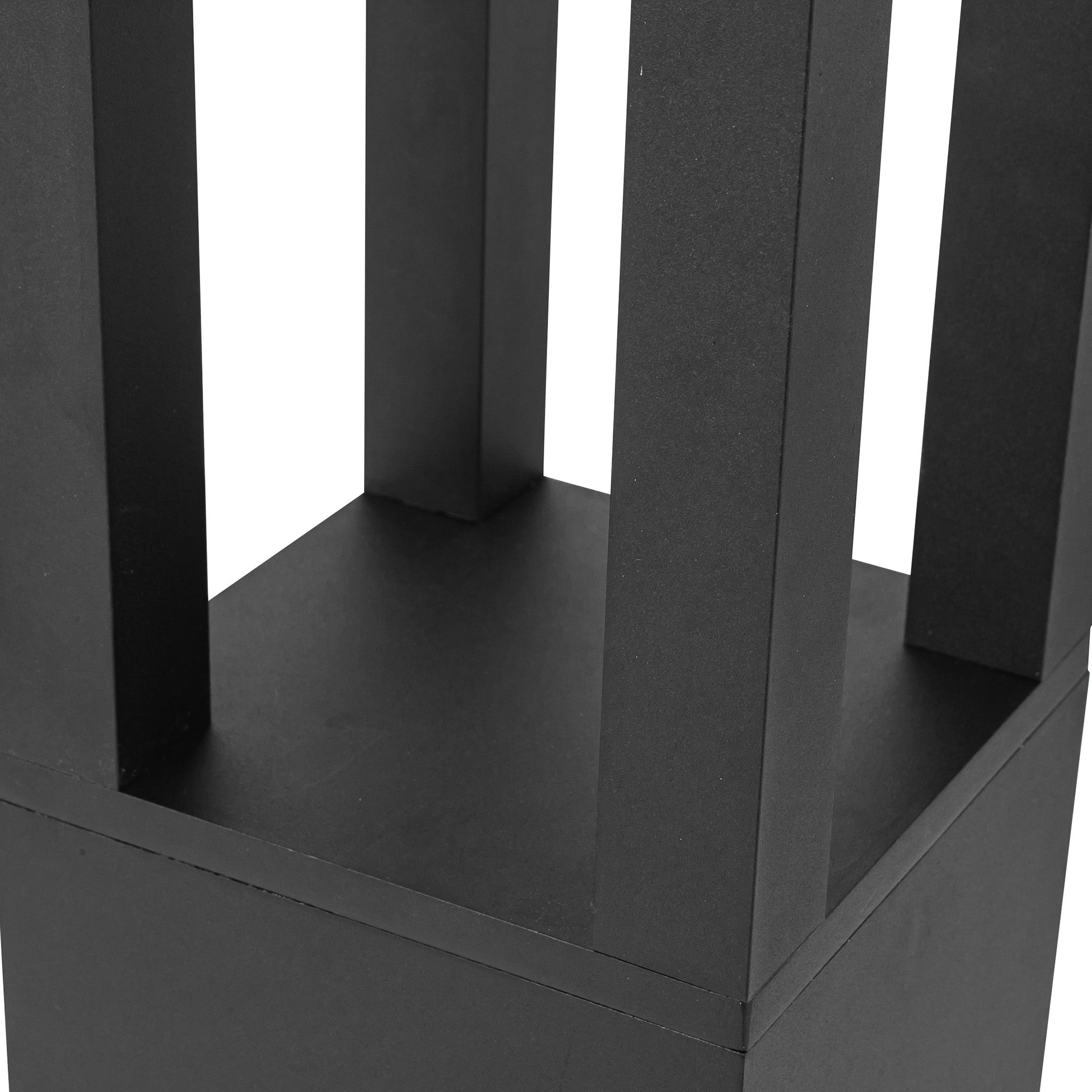 Napa 24-in Black LED Exterior Bollard