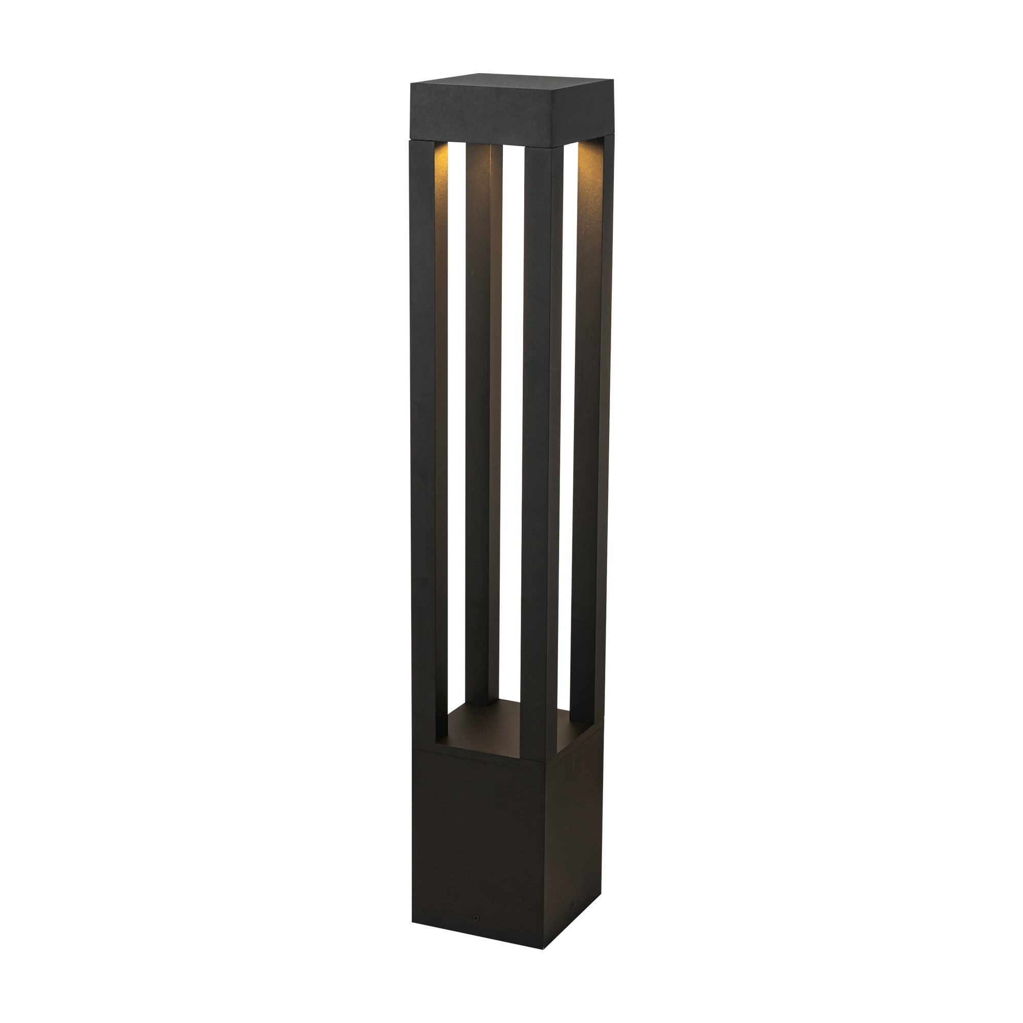 Napa 36-in Black LED Exterior Bollard