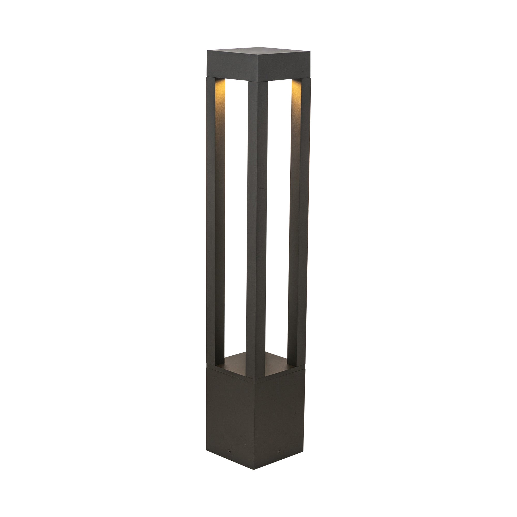 Napa 36-in Black LED Exterior Bollard