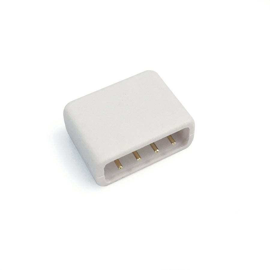 Nora NATL-403W End Cap for LED Tape Light, White