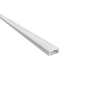 Nora NATL-C24A 4-ft Shallow Channel, Aluminumminum (Plastic Diffuser and End Caps Included)