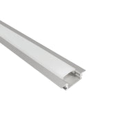 Nora NATL2-C23A 4 ft Shallow Channel with Wings for COB LED Tape Light, Aluminumminum Finish