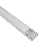 Nora NATL2-C24A 4 ft Shallow Channel for COB LED Tape Light, Aluminumminum Finish
