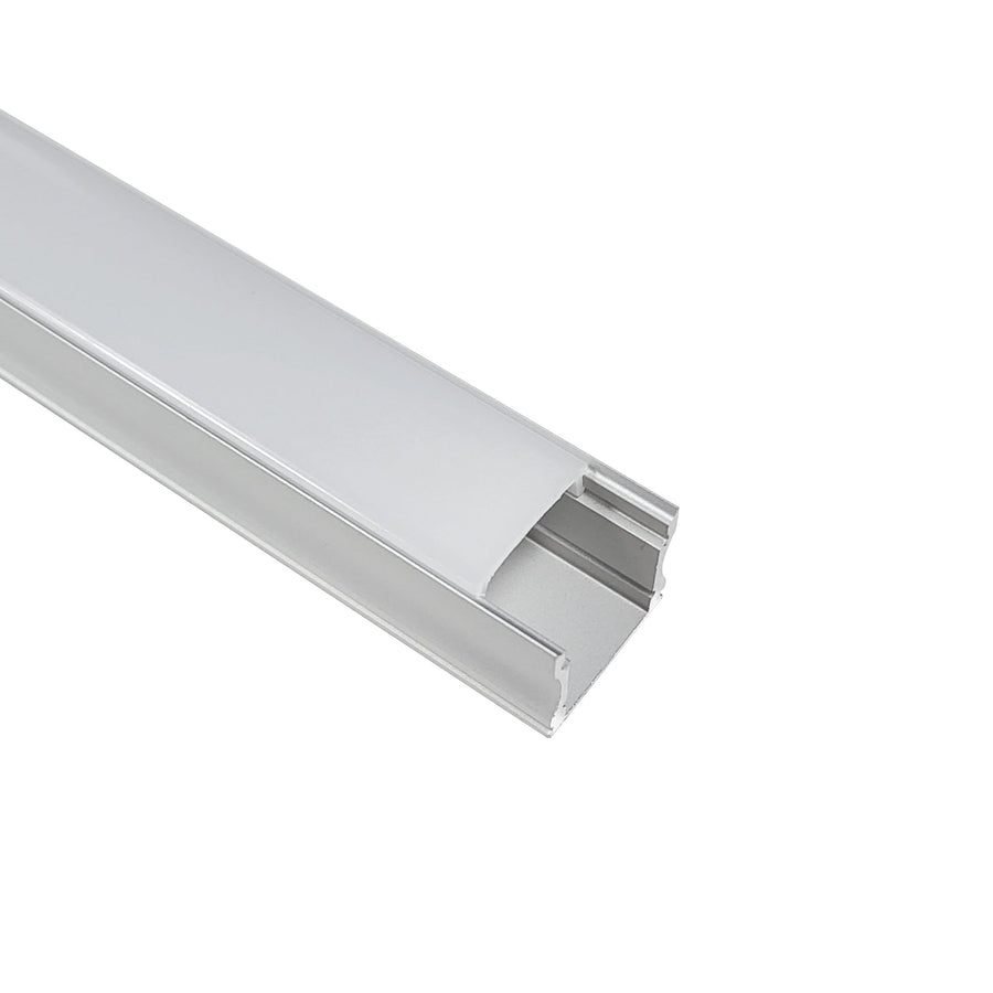 Nora NATL2-C26A 4 ft Deep Channel for COB LED Tape Light, Aluminumminum Finish