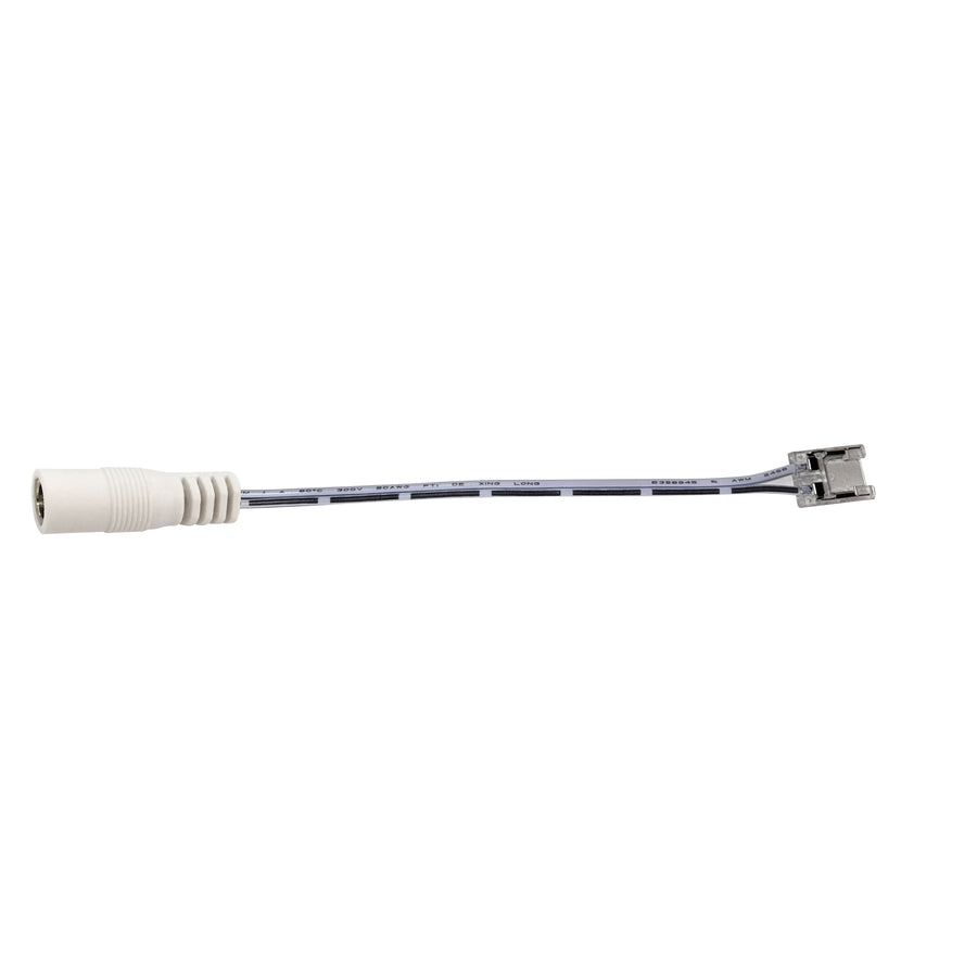 Nora NATLCB-708/BC 6 inch Power Cord w/ DC Connector for COB LED LED Tape Light