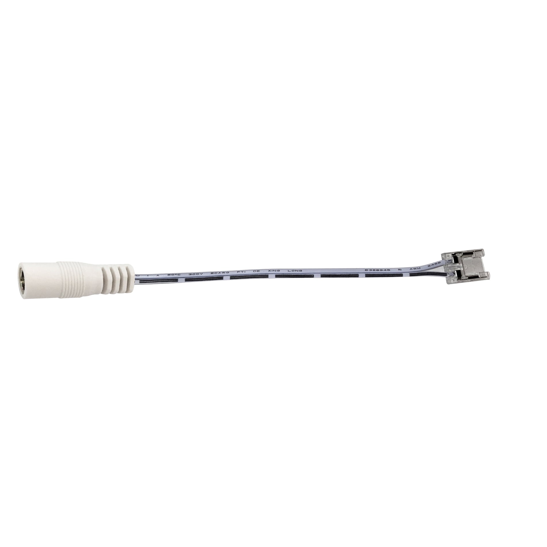Nora NATLCB-708/BC 6 inch Power Cord w/ DC Connector for COB LED LED Tape Light