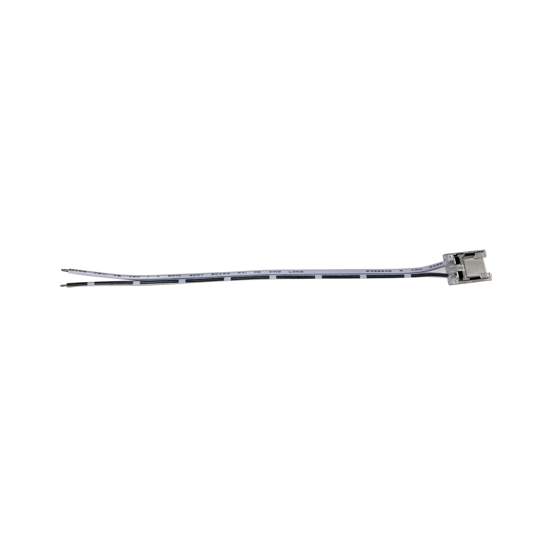 Nora Lighting NATLCB-708-L — 12" Power Cord, Left Polarity, for COB LED Tape Light