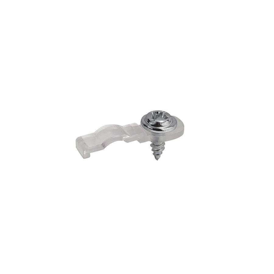 Nora NATLCB-709 Clear Mounting Clips & Screws for COB LED LED Tape Light