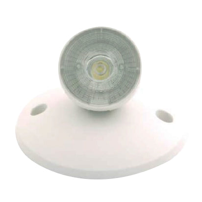 Nora NE-861LEDW Emergency LED Single Head Remote, Wide Lens, 1x 1W, 55lm, White