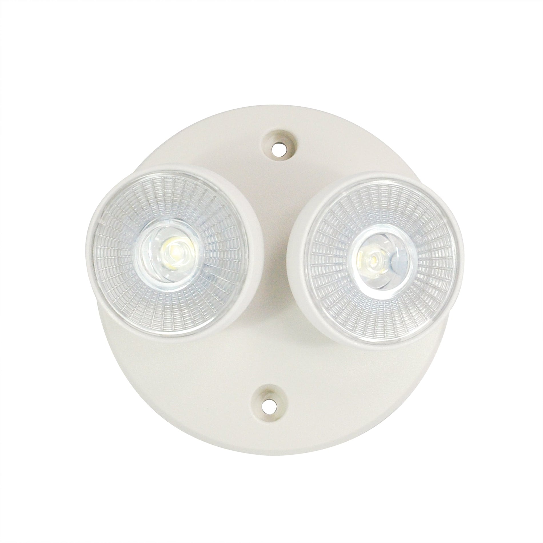 Nora NE-862LEDW Emergency LED Dual Head Remote, Wide Lens, 2x 1W, 90lm, White