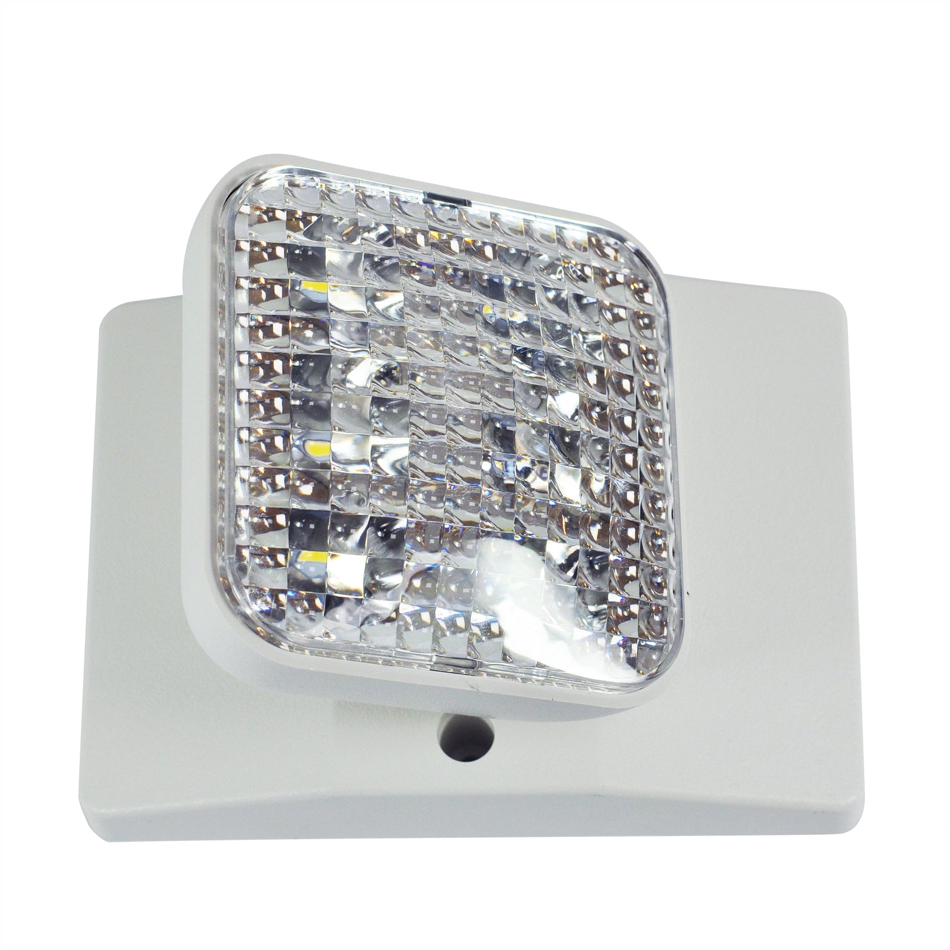 Nora NE-871LEDW Emergency LED Single Square Head Remote, 1x 1W, 75lm, White
