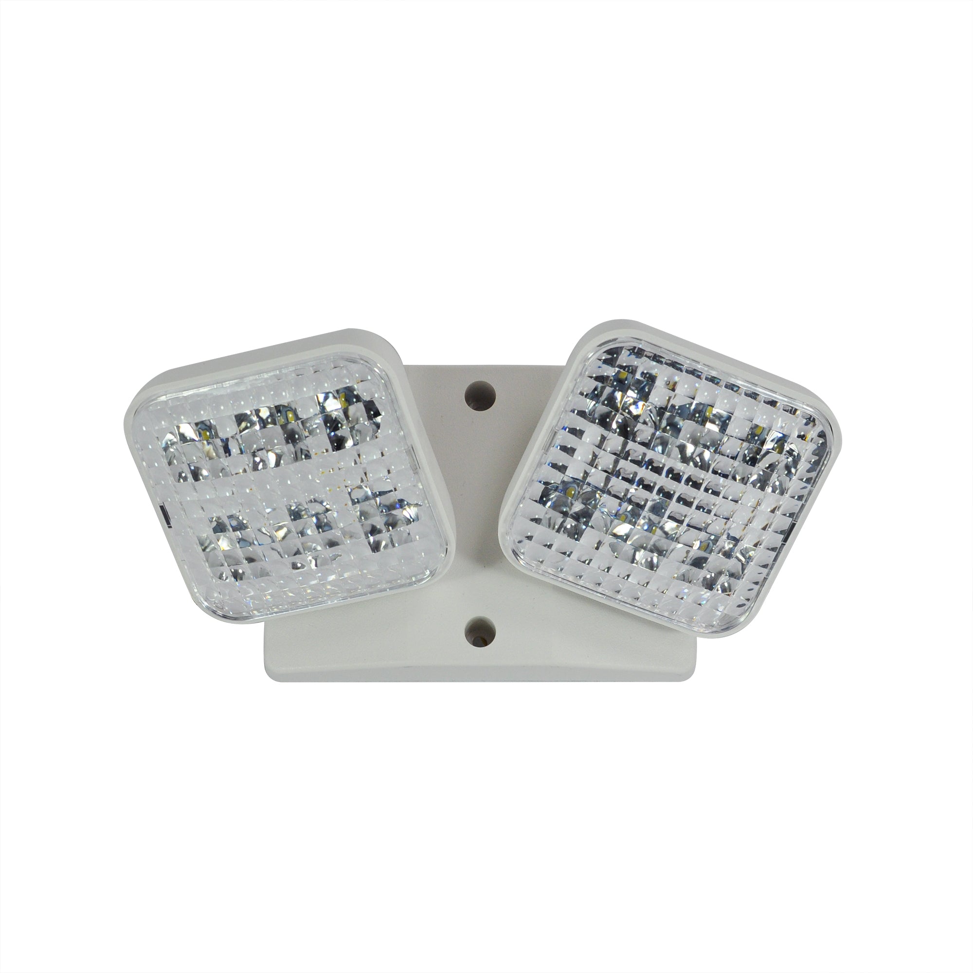 Nora NE-872LEDW Emergency LED Single Square Head Remote, 2x 1W, 150lm, White
