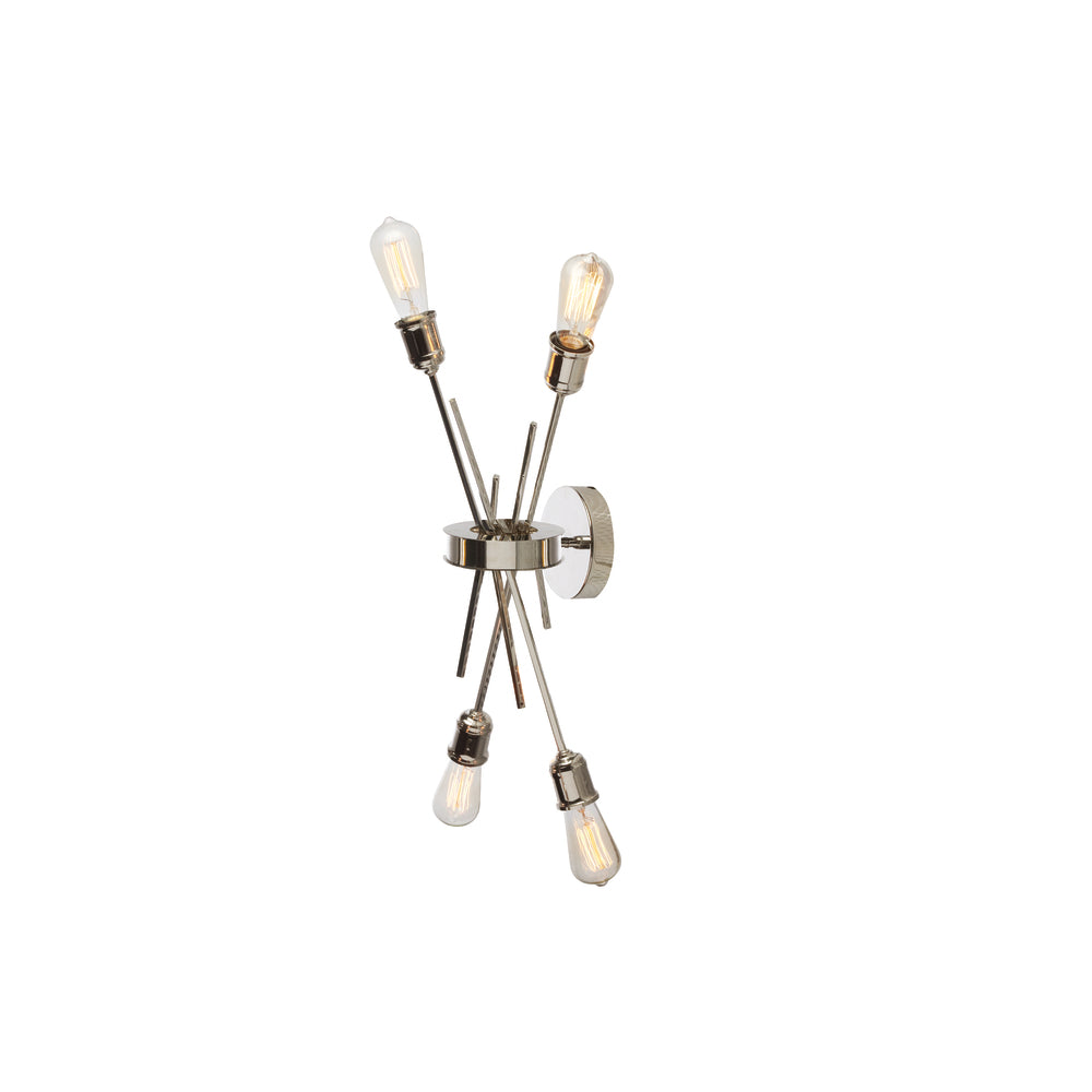 Dainolite NEBRASKA NEB-194W-BC Sconce Transitional - Burnished Chrome