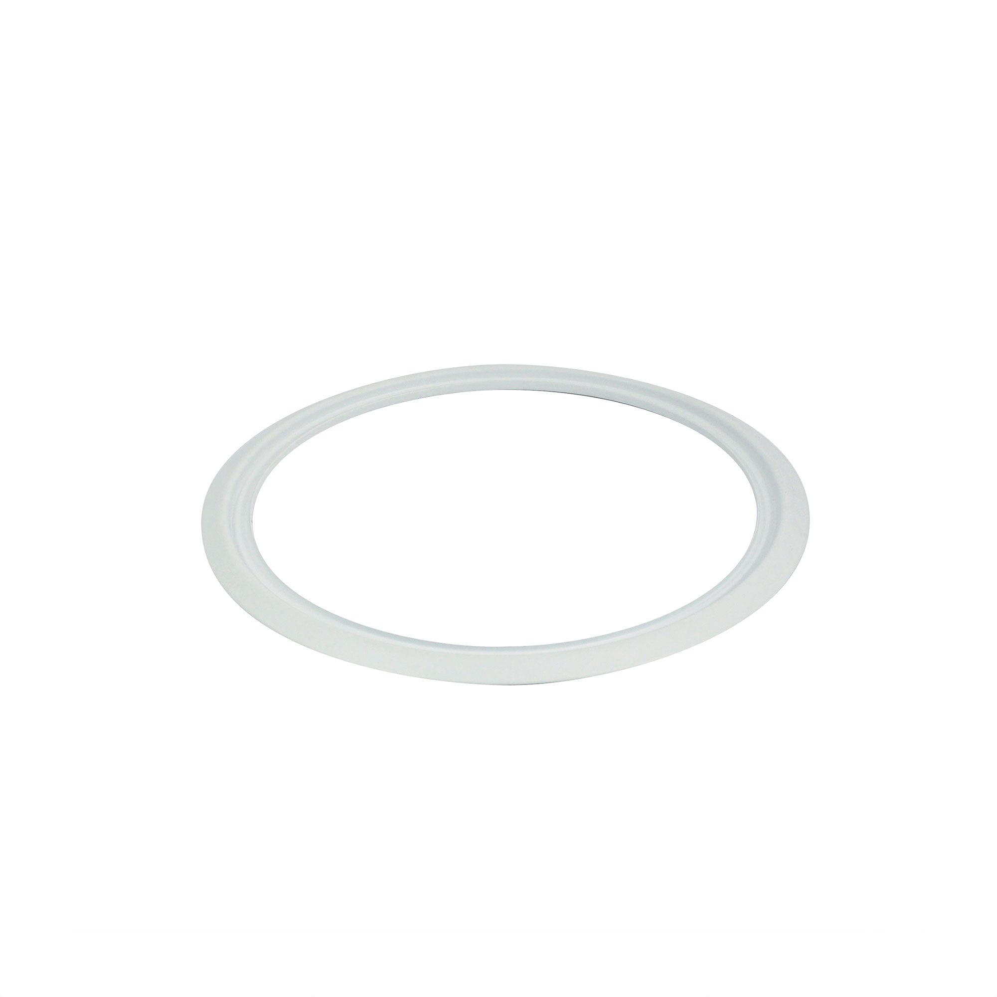 Nora NEFLINTW-4OR-MPW 4 inch Oversize Ring for 4 inch Can-less Downlights, Matte Powder White finish
