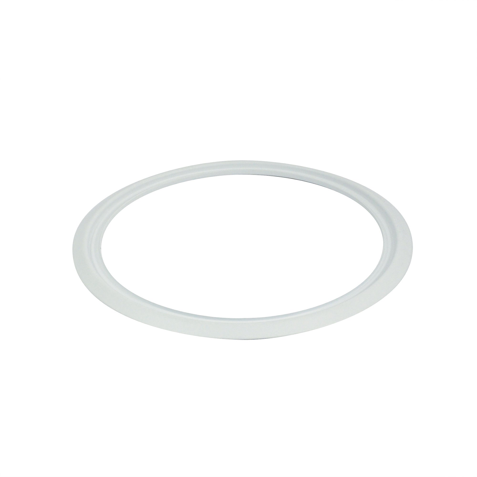 Nora NEFLINTW-6OR-MPW 6 inch Oversize Ring for 6 inch Can-less Downlights, Matte Powder White finish